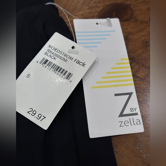 Z by Zella Cargo Jogger Pants Black‎ S NWT | Lightweight Travel Athleisure - Picture 4 of 5